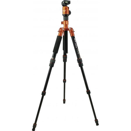 Rollei Compact Traveler No. 1 treppiede Fotocamere digitali/film 3 gamba/gambe Nero, Arancione