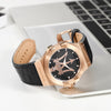 Orologio MASERATI uomo Potenza data nero / oro rosa Limited