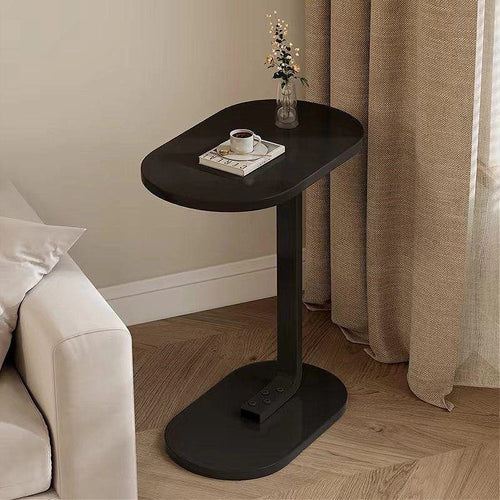 Tavolino A Forma Di C Per Divano Soggiorno Camera Letto Moderno Portatile Tavolo