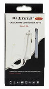 Caricatore Auto Lightning Caricabatteria Iphone Ipad 5v-1.5a Filo 1.2mt Ma-c012