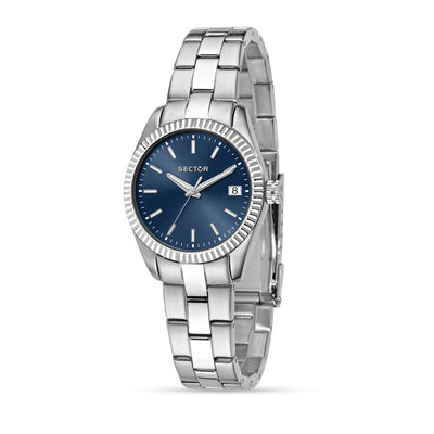 Orologio SECTOR donna 240 datario acciaio / blu