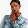 Orologio SECTOR donna 240 datario acciaio / blu
