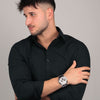 Orologio LUCIEN ROCHAT uomo Leman crono pelle nero / bianco