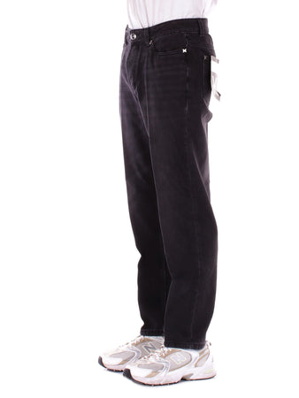 John Richmond Jeans Denim nero da uomo