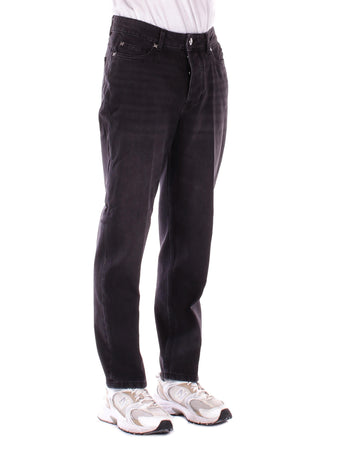 John Richmond Jeans Denim nero da uomo