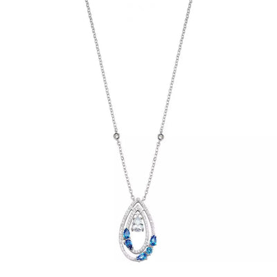 Collana MORELLATO donna Tesori argento 925 / pietre blu