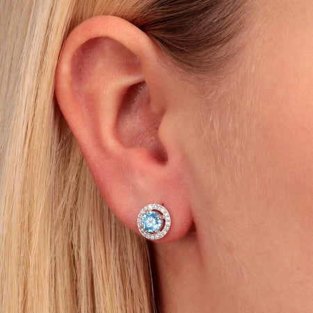 Orecchini MORELLATO donna Tesori argento 925 / Aquamarine