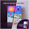 Okto – Sensory Art Set 3D creativo pasta per di Disegnare Parco Guell a Barcellona 30 x 40 cm