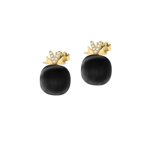 Orecchini MORELLATO donna Gemma argento 925 nero / gold