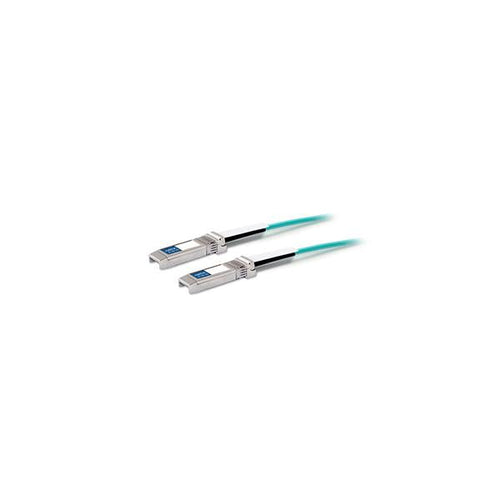AddOn Networks 5m SFP+ MMF cavo InfiniBand e in fibra ottica SFP+ Blu (CISCO SFP-10G-AOC5M COMPATIBLE - TAA COMPLIANT 10GBASE-AOC SFP+ A)