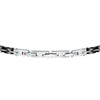 Bracciale SECTOR uomo Ceramic nero / ancora