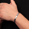 Bracciale SECTOR uomo Ceramic nero / ancora