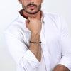 Bracciale SECTOR uomo Bandy pelle marrone / acciaio