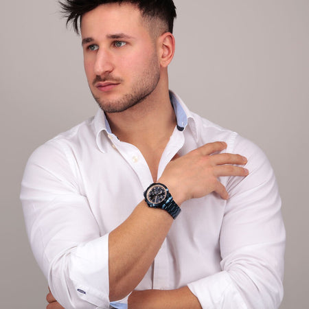 Orologio SECTOR uomo ADV 2500 cronografo acciaio blu