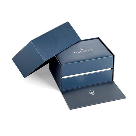 Orologio MASERATI Uomo Competizione Datario Acciaio Blu