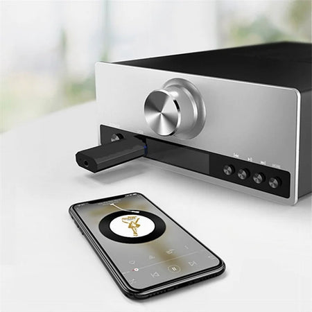 Adattatore Bt Bluetooth Usb Aux Stereo Trasmissione Segnale Ricevitore Ad-bt005