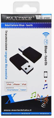 Adattatore Bt Bluetooth Usb Aux Stereo Trasmissione Segnale Ricevitore Ad-bt005