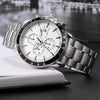 Orologio PHILIP WATCH uomo Blaze cronografo acciaio / bianco