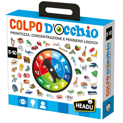 Headu - Colpo D'Occhio Prontezza Concentrazione E Pensiero Logico ( 5/10 Anni)