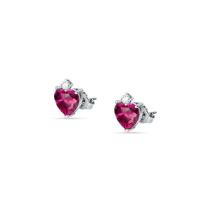 Orecchini MORELLATO donna Tesori arg. 925 - cuore rosso