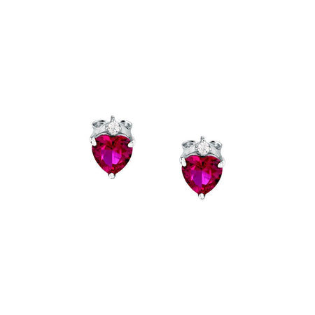 Orecchini MORELLATO donna Tesori arg. 925 - cuore rosso