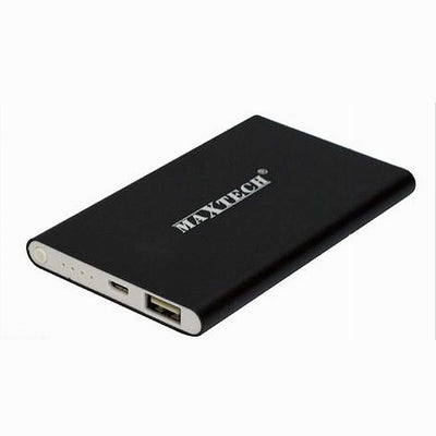 Power Bank Caricabatterie Portatile Usb 5000mah Per Smartphone Batteria Esterna Maxtech Pa-tm011