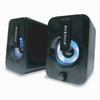 Coppia Casse Speaker Wired 15w Luce Rgb Altoparlanti Pc Ps4 Ps5 Ca-ss007 Rs-390