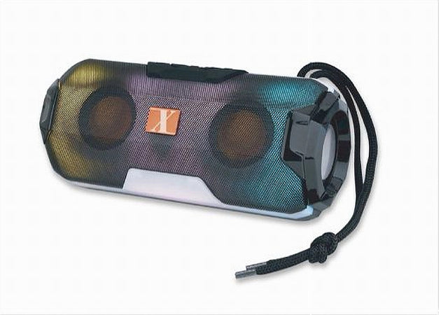 Cassa Altoparlante Audio Portatile Bluetooth 10w Con Luce Led Effetto Rgb Tg-143