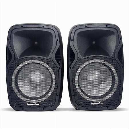 Coppia Casse Audio Amplificate 2000w Extreme Sound 12" Bluetooth Usb Rgb Xevo-12