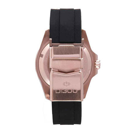 Lorenz DI300 – Orologio Uomo Automatico Gomma Oro Rosa (30258DD)