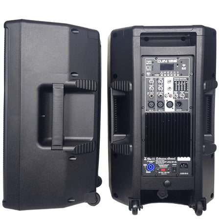 Coppia Casse Audio Acustiche 3600 W Extreme Sound Woofer 12" Bluetooth Usb Djn-12