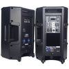 Coppia Casse Audio Acustiche 3600 W Extreme Sound Woofer 12 Bluetooth Usb Djn-12