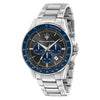 Orologio Maserati Uomo SFIDA GMT Limited Edition Acciaio Blu