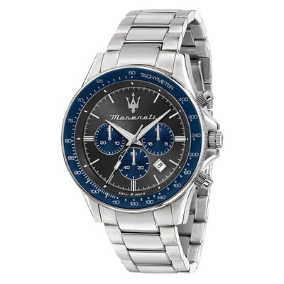 Orologio Maserati Uomo SFIDA GMT Limited Edition Acciaio Blu