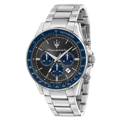 Orologio Maserati Uomo SFIDA GMT Limited Edition Acciaio Blu