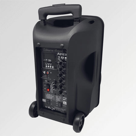 Cassa Audio A Batteria Ricaricabile Trolley Woofer 10" Usb Extreme Sound Move 10