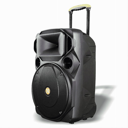 Cassa Audio Portatile Batteria Woofer 15 Usb Mp3 Microfono Extreme Sound Van-xl