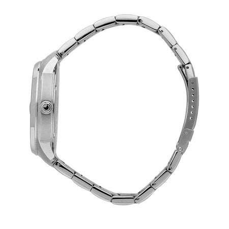 Orologio Sector Oversize Uomo Acciaio Nero con Datario