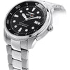 Orologio Sector Oversize Uomo Acciaio Nero con Datario