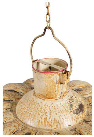 Biscottini Biscottini Lampadario Sospensione Industrial non elettrificato D85 H40 ferro