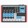 Mixer Audio 6ch Equalizzatore 4 Mic Xlr Phantom +48v Usb Mp3 Display Maxtech Mix-6ch