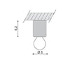 Lampada a soffitto Egoluce Spot 6028