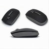 Mouse Wireless Da 2.4 Ghz Senza Filo Ultra Slim Bianco - Nero Pc Tablet Design