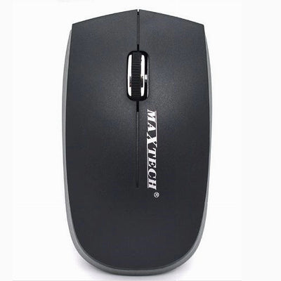 Mouse Wireless Da 2.4 Ghz Senza Filo Ultra Slim Bianco - Nero Pc Tablet Design