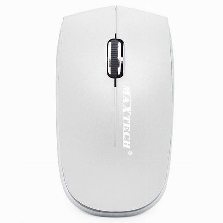 Mouse Wireless Da 2.4 Ghz Senza Filo Ultra Slim Bianco - Nero Pc Tablet Design