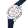 Orologio MASERATI uomo Successo gomma blu / silver