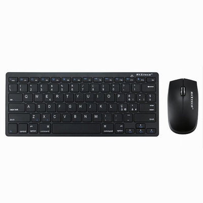 Kit Tastiera + Mouse Wireless 2.4ghz Layout Ita Pc Windows Smart Tv Mac Ek-965m