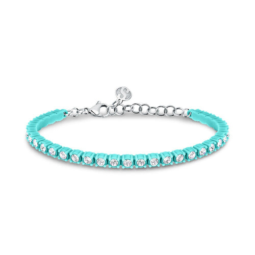 Bracciale MORELLATO donna Superga gomma Celeste
