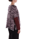 Manila Grace Maglie Burgundi da donna