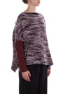 Manila Grace Maglie Burgundi da donna